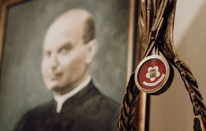 Relikwie bł. ks. Ignacego w Liwie