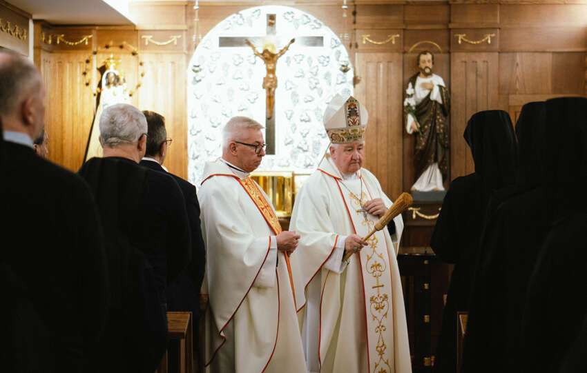 Błogosławieństwo kaplicy na warszawskiej Pradze