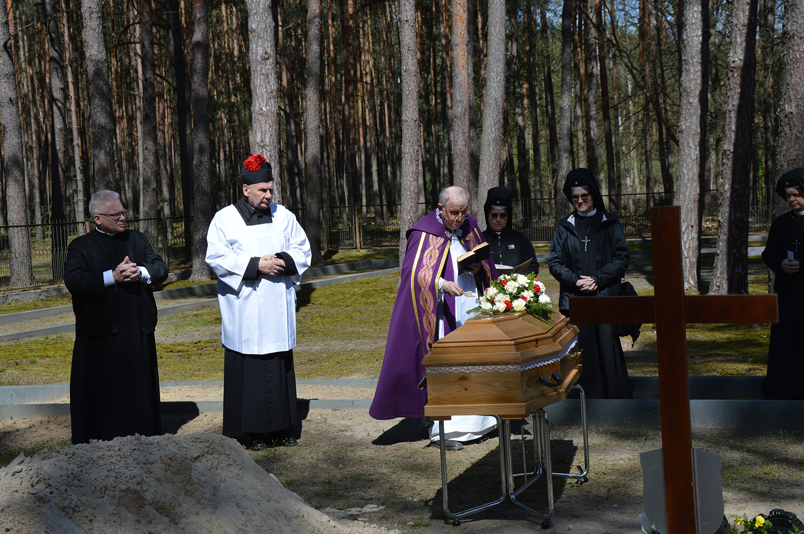 Uroczystości pogrzebowe śp. s. Agaty Koronkiewicz