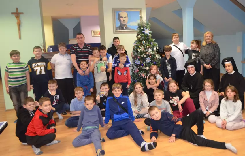 Boże Narodzenie na świetlicy Dom Ojca Ignacego