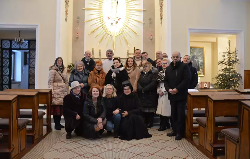 Spotkanie świąteczne róż Żywego Różańca w Loretto