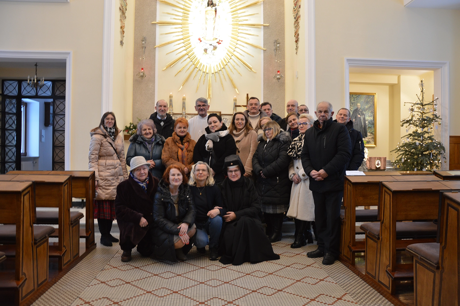 Spotkanie świąteczne róż Żywego Różańca w Loretto