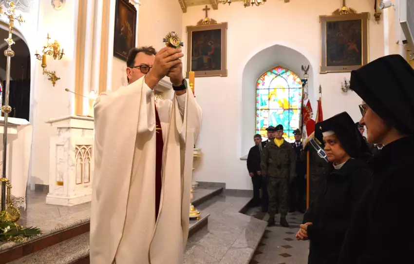 Wprowadzenie relikwii bł. ks. Ignacego do Maciejowic