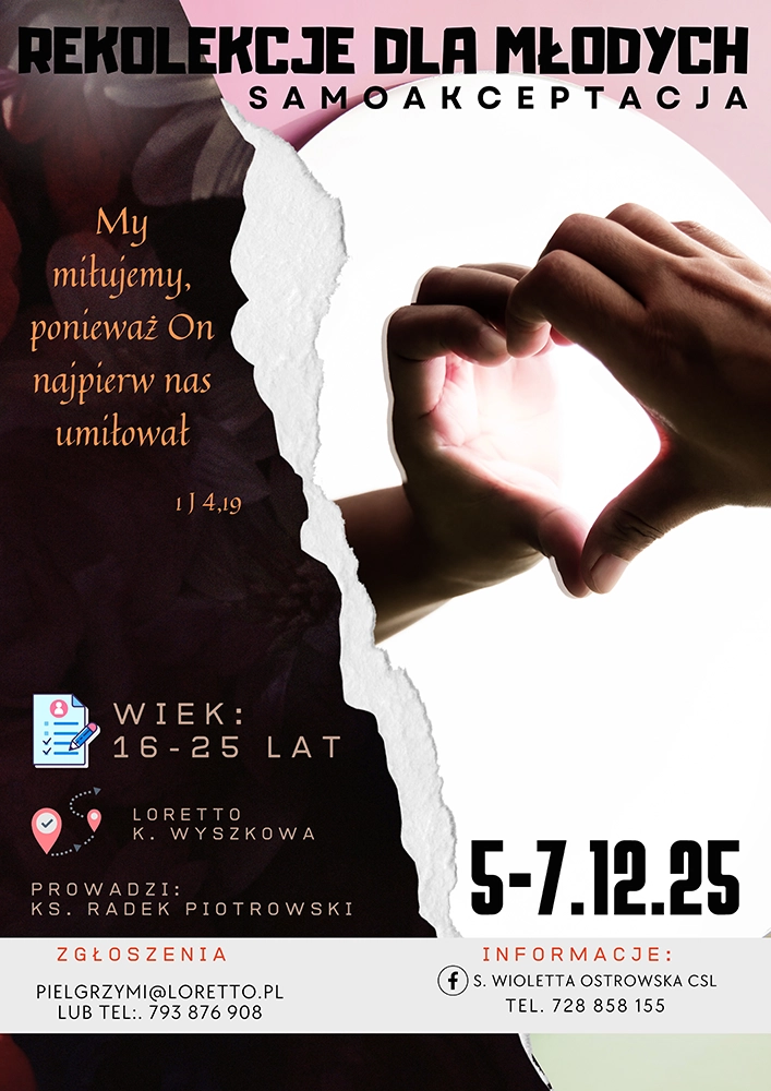 Rekolekcje dla młodych – SAMOAKCEPTACJA