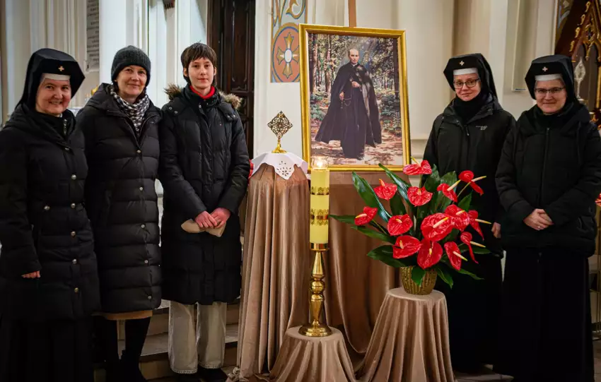 Relikwie bł. ks. Ignacego Kłopotowskiego w Ostrowi Mazowieckiej