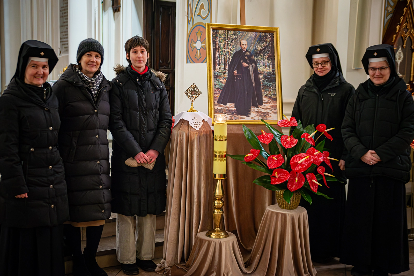 Relikwie bł. ks. Ignacego Kłopotowskiego w Ostrowi Mazowieckiej