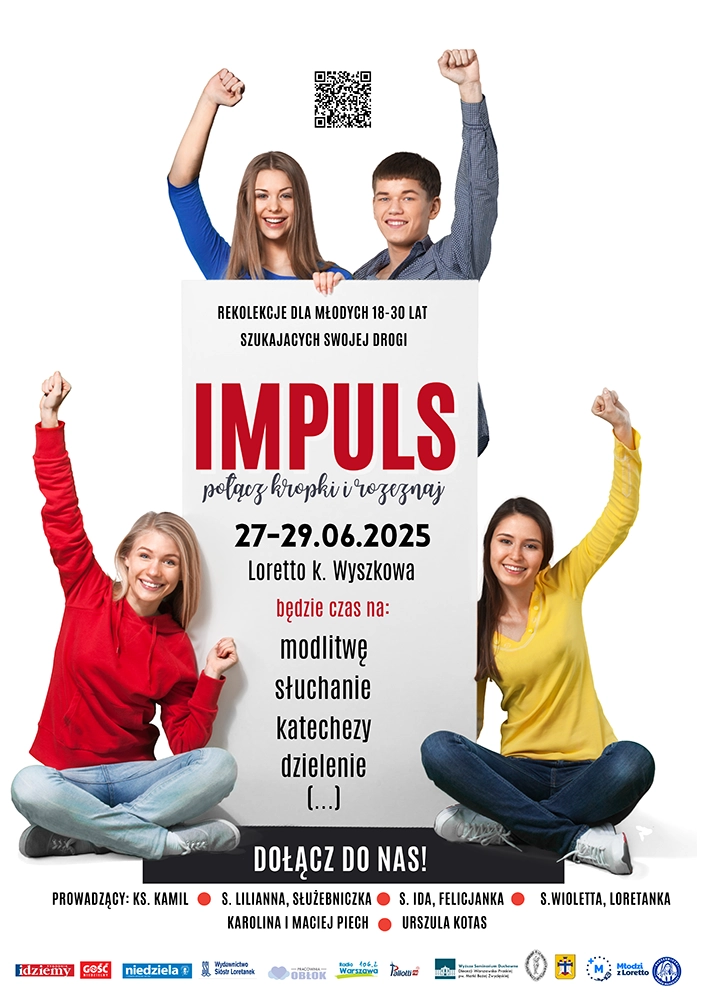 IMPULS Połącz kropki i rozeznaj – Rekolekcje dla młodych 2025