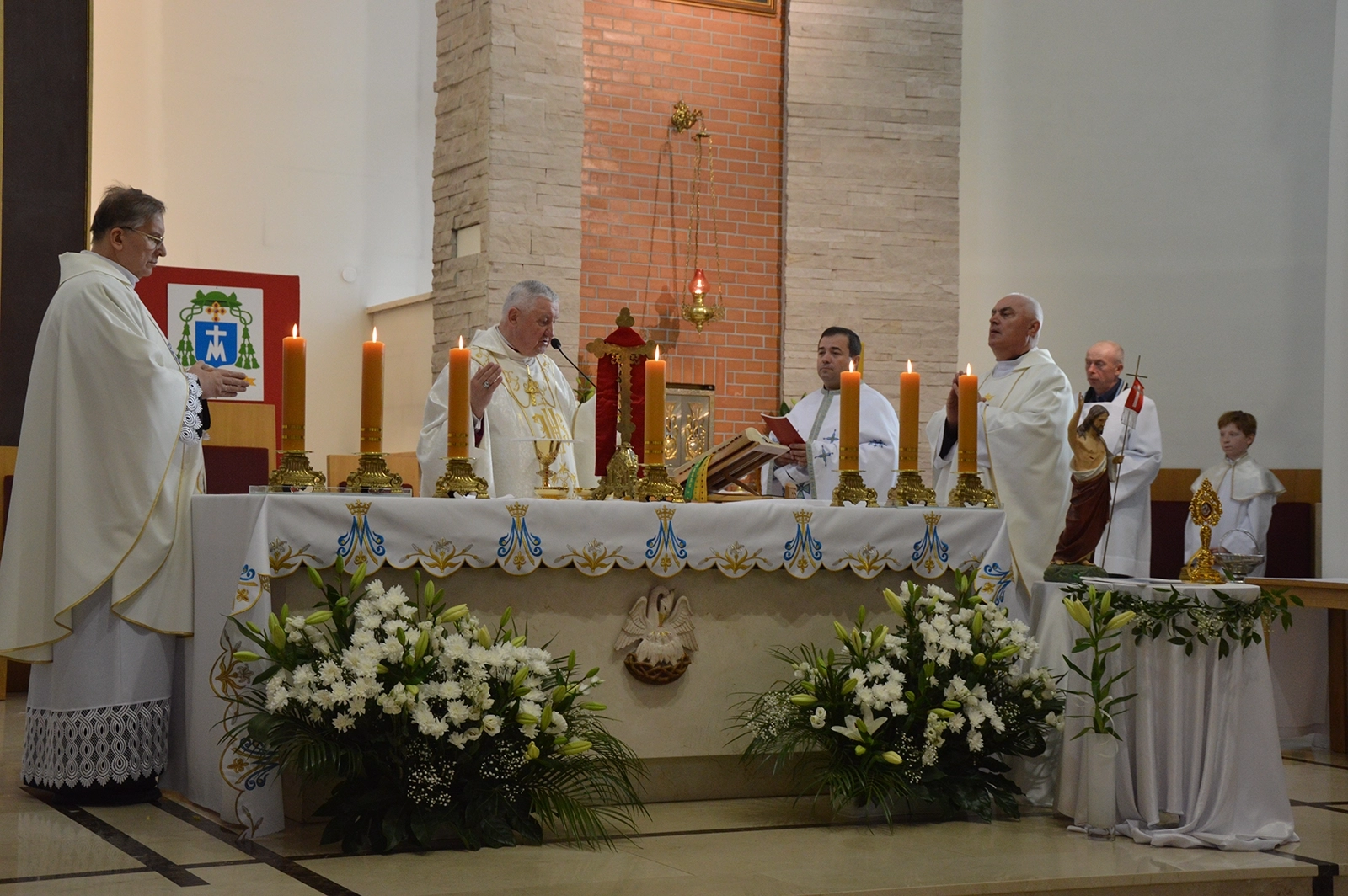 Uroczyste przekazanie relikwii czciciela Maryi i apostoła ubogich w Tuliszkowie i Halinowie