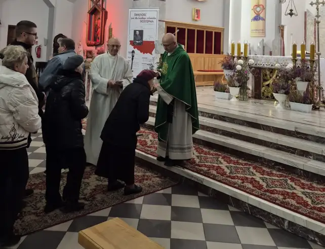 Relikwie Błogosławionego ks. Ignacego Kłopotowskiego w Augustowie