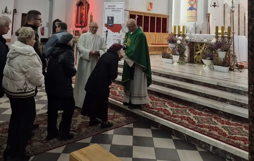 Relikwie Błogosławionego ks. Ignacego Kłopotowskiego w Augustowie